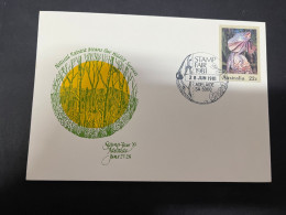 28-4-2024 (3 Z 19) Australia FDC - 1981 - Adelaide Stamps Fair (3 Cover) - Sobre Primer Día (FDC)