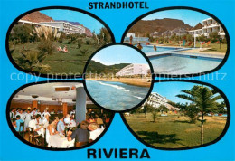 73782677 Mogan Gran Canaria ES Strandhotel Riviera Swimming Pool Strand Restaura - Sonstige & Ohne Zuordnung