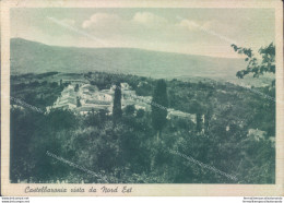 O694 Cartolina Castelbaronia Vista Da Nord Est 1942 Provincia Di Avellino - Avellino