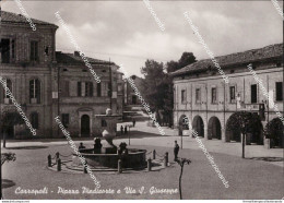 Cd595 Cartolina Corropoli Piazza Piedicorte E Via S.giuseppe Teramo Abruzzo - Teramo