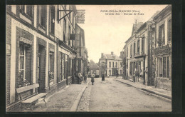 CPA Moulins-la-Marche, Grande Rue, Bureau De Poste  - Moulins La Marche