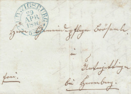 Vollständiger Vorphilabrief - 1846 - Von Ludwigsburg Nach Unterjettingen - Prephilately