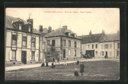 CPA Tourouvre, Hôtel Des Postes, Place Chéron  - Other & Unclassified