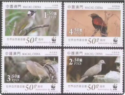 Macau 2011 50 Years Of Anniversary Of WWF STAMPS - Unused Stamps