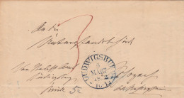 Vollständiger Vorphilabrief - 1846 - Von Ludwigsburg Nach Holzach - Prephilately