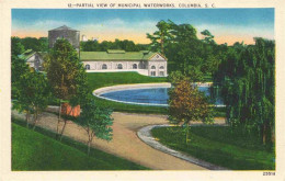 73973423 Columbia_South_Carolina_USA Partial View Of Municipal Waterworks Illust - Other & Unclassified