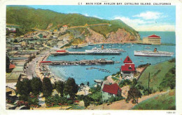 73973421 Catalina_Island_California_USA Main View Avalon Bay And Surroundings Il - Otros & Sin Clasificación