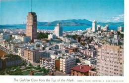 73949242 San_Francisco_California_USA The Golden Gate From The Top Of Hotel Mark - Otros & Sin Clasificación