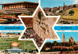 73835922 Jerusalem  Yerushalayim Israel Knesseth Old City Wailing Wall Citadel M - Israel