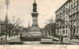 73803244 Montreal Quebec Victoria Square And Monument Montreal Quebec - Ohne Zuordnung