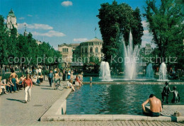 73574926 Oslo Norwegen Studenterlunden Wasserspiele Oslo Norwegen - Norvegia