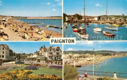 73573112 Paignton Beach Promenade Harbour Sea Front Gardens Sands Paignton - Autres & Non Classés