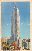 73573107 New_York_City Empire State Building Skyscraper Illustration - Otros & Sin Clasificación
