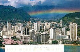 73571938 Hawaii_US-State Aerial View Waikiki Beach Hotels Include The Royal Hawa - Sonstige & Ohne Zuordnung