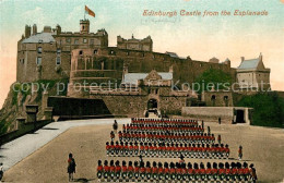 73571030 Edinburgh Edinburgh Castle From The Esplanade Edinburgh - Otros & Sin Clasificación