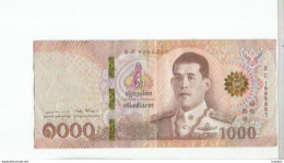 PG / BILLET 1000 BATHS THAILANDE NOUVEAU ROI Asie Siam King - Thailand