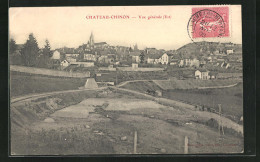 CPA Chateau-Chinon, Vue Generale (Est)  - Chateau Chinon