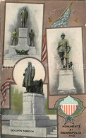 73508255 Indianapolis Monuments Morton Lawton Benjamin Harrison - Andere & Zonder Classificatie