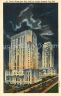 73508239 Kansas_City_Missouri Court House And City Hall By Night - Sonstige & Ohne Zuordnung