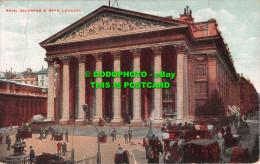 R534494 London. Royal Exchange And Bank. 1907 - Sonstige & Ohne Zuordnung