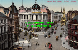 R534504 London. Strand And Gaiety Theatre. Postcard - Sonstige & Ohne Zuordnung