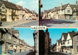 73491740 Lacock With Neston  Views Of The High Street East Street And Church Str - Sonstige & Ohne Zuordnung