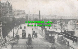 R534508 England. The Thames Embankment. London. Postcard - Sonstige & Ohne Zuordnung