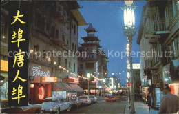 72228576 San_Francisco_California Chinatown And Grant Avenue At Night - Otros & Sin Clasificación