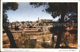 72228567 Jerusalem Yerushalayim View From Mount Zion  - Israel