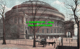 R534544 London. Albert Hall. Postcard. 1905 - Otros & Sin Clasificación