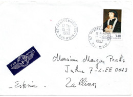 77801 - Frankreich - 1992 - 3,40F D'Angouleme EF A LpBf PFAFFENHOFEN -> TALLINN (Estland) - Briefe U. Dokumente