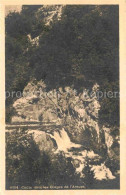 12767484 Neuchatel NE Chute Dans Les Gorges De L Areuse Neuchatel - Andere & Zonder Classificatie