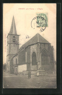 CPA Amazy, L'Eglise  - Sonstige & Ohne Zuordnung