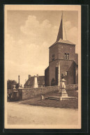 CPA Bazoches, La Place De L'Eglise  - Bazoches