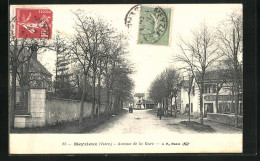 CPA Meyzieux, Avenue De La Gare  - Meyzieu