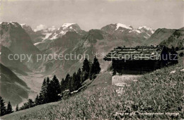 12766432 Braunwald GL Steinbeschwertes Haeuschen Braunwald - Autres & Non Classés