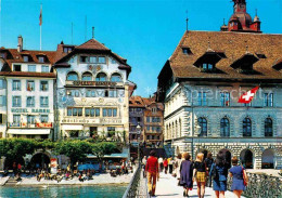 12764401 Luzern LU Rathaus Mit Durchgang Zum Kornmarkt Luzern - Altri & Non Classificati