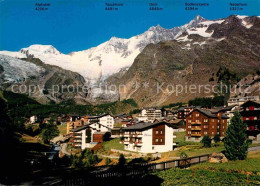 12763693 Saas-Fee Alphubel Mischabelgruppe Saas Fee - Andere & Zonder Classificatie