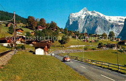 12762798 Grindelwald Mit Blick Zum Wetterhorn Berner Alpen Grindelwald - Autres & Non Classés