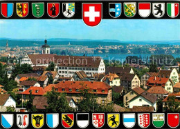 12762141 Kreuzlingen Bodensee Klosterkirche St Ulrich Und Seminar Mit Konstanz K - Other & Unclassified