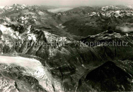 12761903 Rhonegletscher Glacier Du Rhone Mit Furkastrasse Urserntal Und Gotthard - Andere & Zonder Classificatie