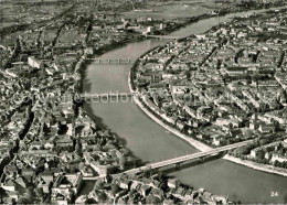 12761332 Basel BS Fliegeraufnahme Mit Den Vier Rheinbruecken Basel BS - Andere & Zonder Classificatie