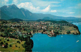 12759608 Spiez BE Thunersee Fliegeraufnahme Spiez - Autres & Non Classés