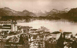 12759571 Luzern LU Mit Alpen Und See Luzern - Sonstige & Ohne Zuordnung