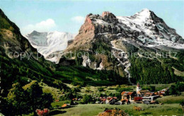 12754118 Grindelwald Mit Fischerhoerner Und Eiger Grindelwald - Autres & Non Classés