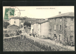 CPA Sainte-Paule, Un Coin Du Village  - Sonstige & Ohne Zuordnung