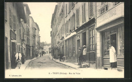 CPA Thizy, Rue De Vaise, Vue De La Rue  - Thizy