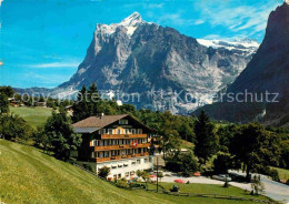 12751293 Grindelwald Hotel Lauberhorn Mit Wetterhorn Grindelwald - Autres & Non Classés