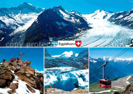 12751040 Eggishorn Grosser Aletschgletscher Jungfrau Maerjelensee Eggishorn - Andere & Zonder Classificatie