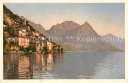 12748058 Gandria Lago Di Lugano Ansicht Vom Luganersee Aus Alpen Gandria - Autres & Non Classés